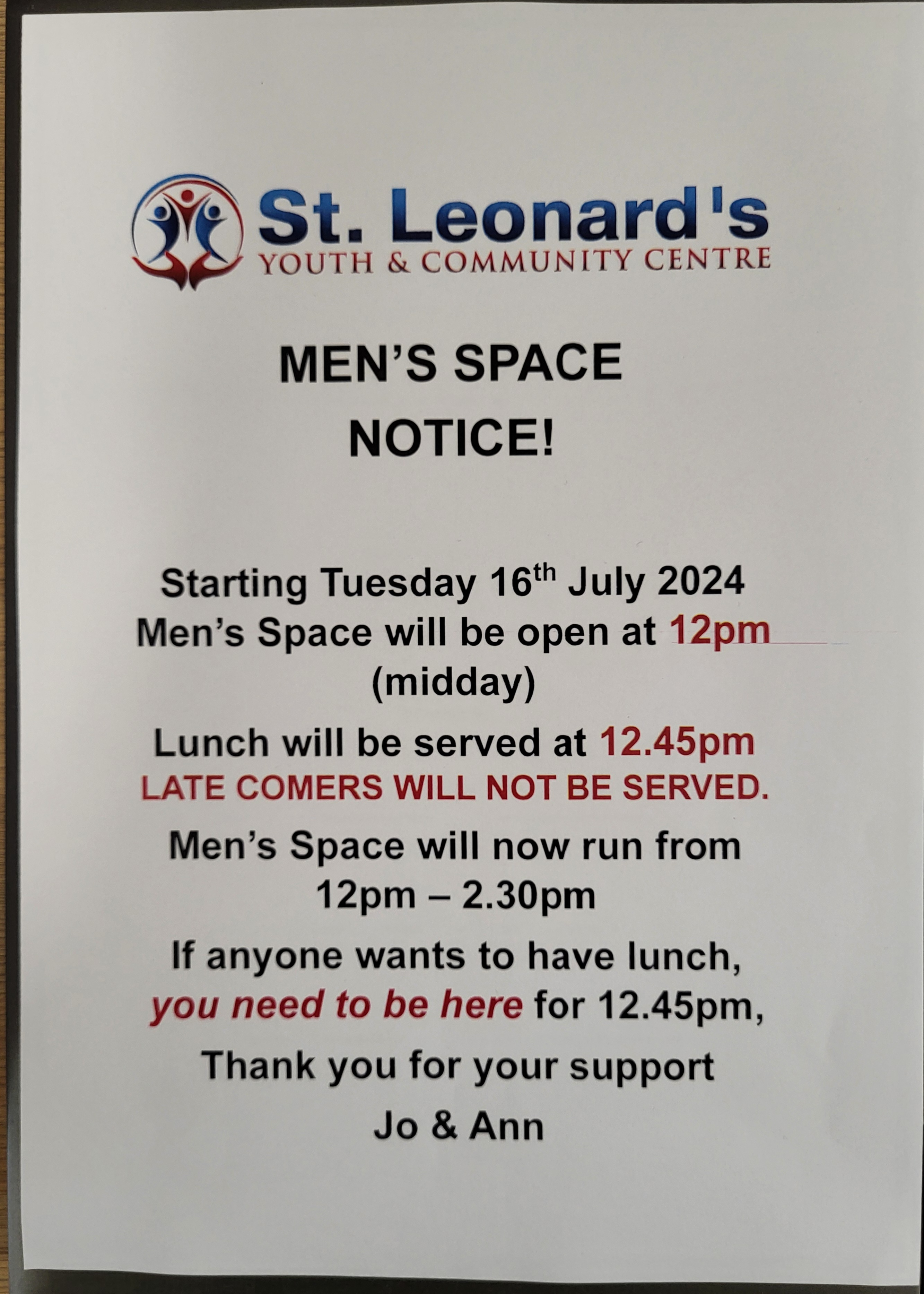 mens space